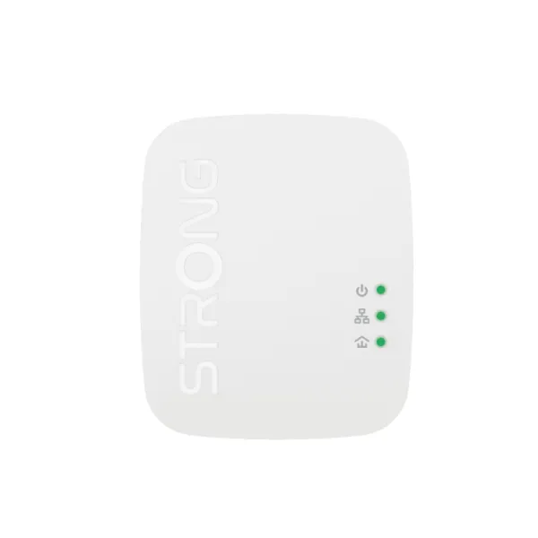 Strong POWERL1000DUOMINI adaptador de red PowerLine 1000 Mbit/s Ethernet Blanco 2 pieza(s)