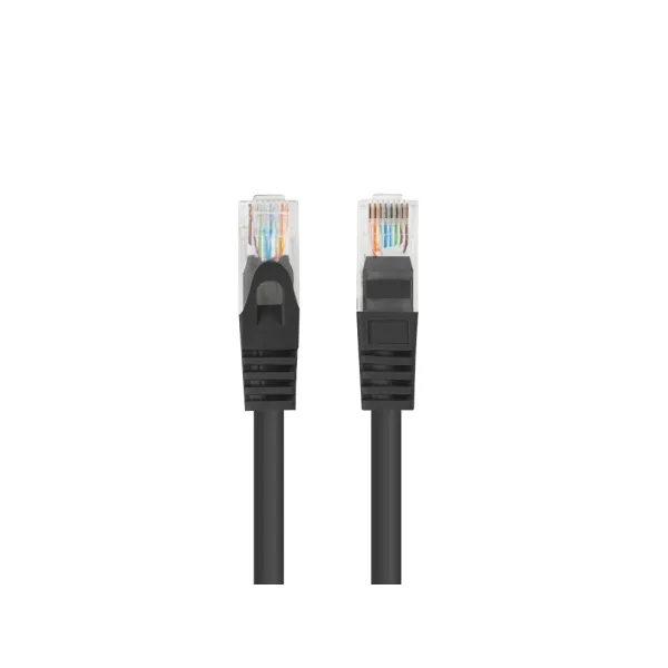 Lanberg PCU6-10CC-0750-BK cable de red Negro 7,5 m Cat6 U/UTP (UTP)