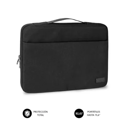 Subblim Elegant Funda Maletín para Portátil hasta 15.6" Negra