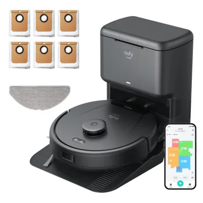 Eufy L60 Hybrid 0,29 L Sin bolsa Negro