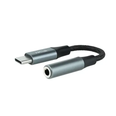 Nanocable Adaptador de Audio USB-C a Jack 3.5 Macho/Hembra 11cm Nanocable Adaptador de Audio USB-C a Jack 3.5 Macho/Hembra 11cm