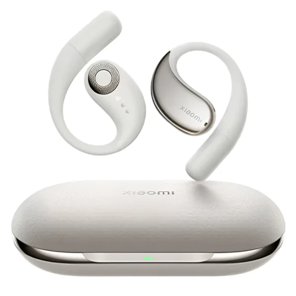 Xiaomi OpenWear Stereo Auriculares Inalámbricos Bluetooth Cancelación de Ruido Beige Arena 