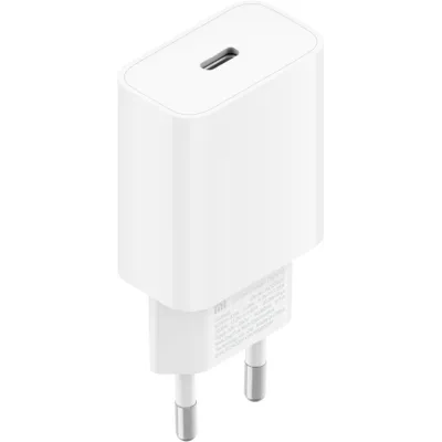 Xiaomi Mi Fast Charger Cargador USB-C 20W Blanco
