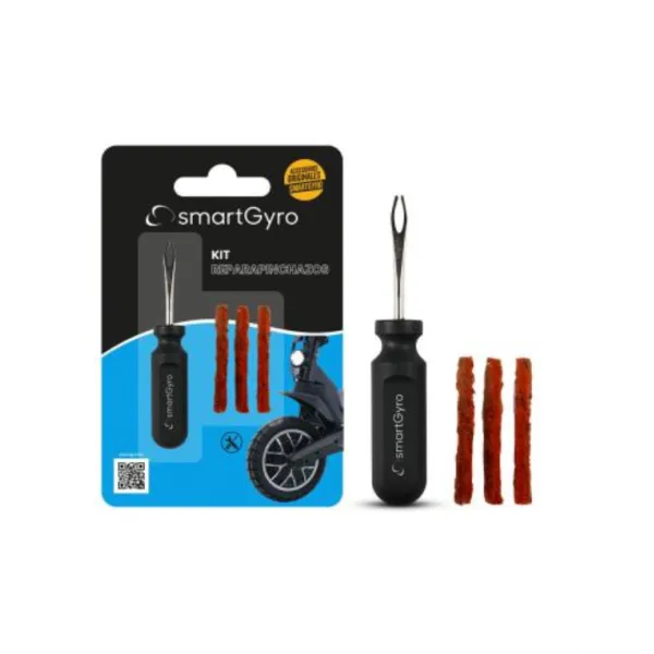 Kit Repara Pinchazos SmartGyro SG27-412 para Ruedas Neumáticas Tubeless