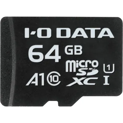 Memoria Sd Micro 64gb I-o Data Msd-a1 C10 Con Adaptador A Sd Memoria Sd Micro 64gb I-o Data Msd-a1 C10 Con Adaptador A Sd