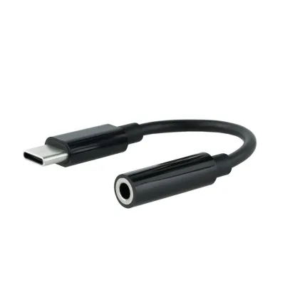 Nanocable Adaptador de Audio USB-C a Jack 3.5 Macho/Hembra 11cm Nanocable Adaptador de Audio USB-C a Jack 3.5 Macho/Hembra 11cm