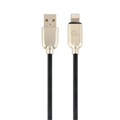 Cablexpert CC-USB2R-AMLM-1M cable de conector Lightning Negro Cablexpert CC-USB2R-AMLM-1M cable de conector Lightning Negro