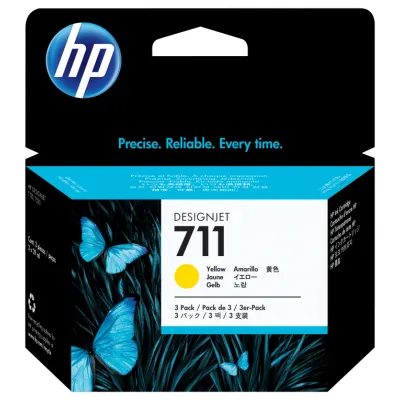 HP 711 Multipack cartuchos 3x Amarillo CZ136A - Cartucho de HP 711 Multipack cartuchos 3x Amarillo CZ136A - Cartucho de