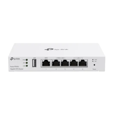 TP-Link Festa FR205 Router VPN Gestionado 5 Puertos Gigabit 1