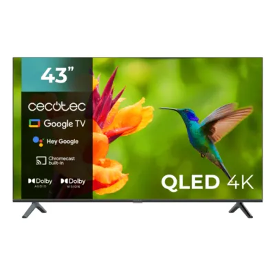 Cecotec TV QLED 43" 4K V4 Series VQU40043 HDR10 Google