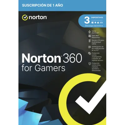 Norton 360 for Gamers 2024 | 3 Dispositivos + 50GB Nube