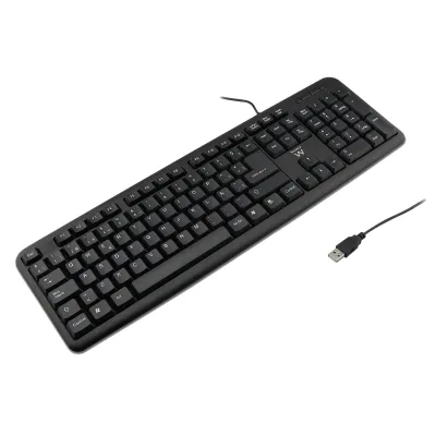 Ewent EW3109 teclado USB + PS/2 Negro Ewent EW3109 teclado USB + PS/2 Negro