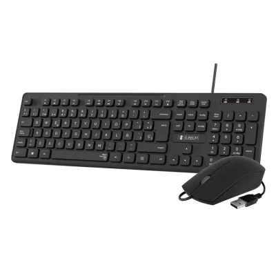 Teclado y Ratón Subblim Combo Business Slim CSSK01/ Negro