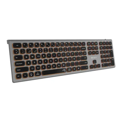 Teclado Inalámbrico Subblim Master/ Gris y Negro