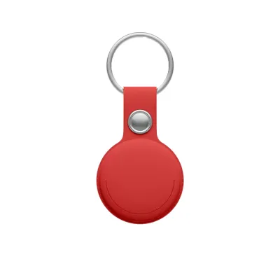 Leotec Localizador MiTag Compatible Apple con Llavero Rojo