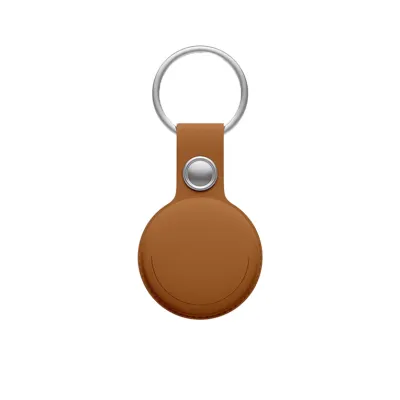 Leotec Localizador MiTag Compatible Apple con Llavero Marrón