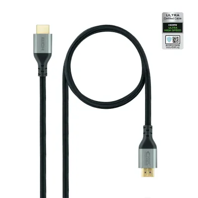 Nanocable Cable HDMI 2.1 Macho/Macho 2m Negro Nanocable Cable HDMI 2.1 Macho/Macho 2m Negro