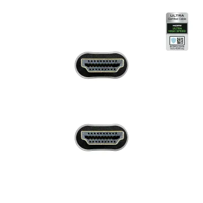 Nanocable Cable HDMI 2.1 Macho/Macho 2m Negro Nanocable Cable HDMI 2.1 Macho/Macho 2m Negro