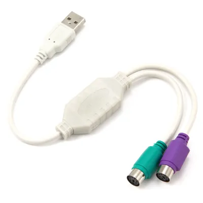 Gembird UAPS12 cable ps/2 0,3 m 2x 6-p Mini-DIN USB A Blanco Gembird UAPS12 cable ps/2 0,3 m 2x 6-p Mini-DIN USB A Blanco