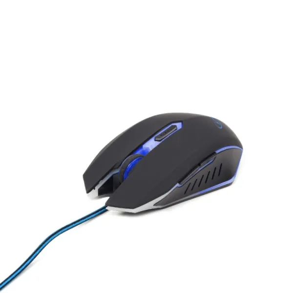 Gembird MUSG-001-B Ratón Gaming USB 2400DPI Negro LED