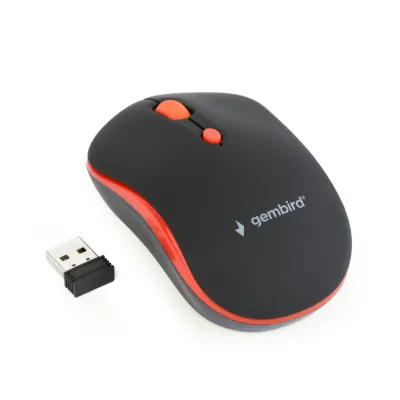 Gembird MUSW-4B-03-R Ratón Óptico Inalámbrico 1600 DPI Negro Gembird MUSW-4B-03-R Ratón Óptico Inalámbrico 1600 DPI Negro