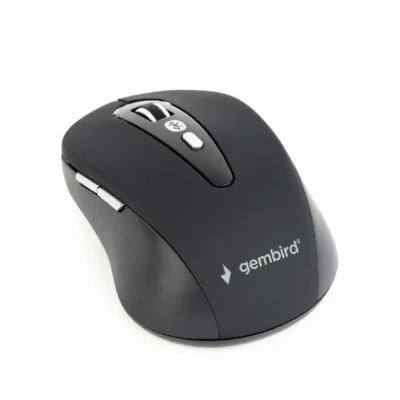 Gembird MUSWB-6B-01 Ratón Bluetooth de 6 Botones 1600DPI Negro