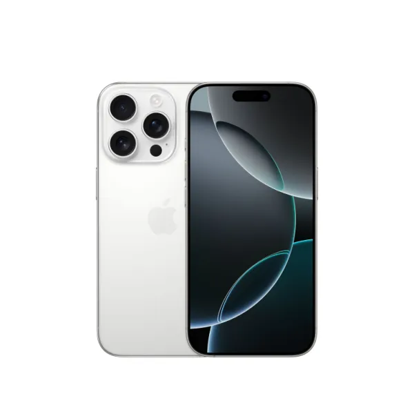 Smartphone Apple iPhone 16 Pro 256GB/ 6.3'/ 5G/ Titanio Blanco