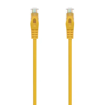 Aisens A145-0565 Cable de Red RJ45 UTP Cat 6A 50cm Amarillo