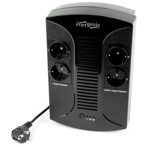 Gembird EG-UPS-002 sistema de alimentación ininterrumpida (UPS) 0,85 kVA 510 W 4 salidas AC