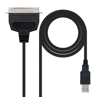 Nanocable Cable USB Tipo A Macho a Impresora Paralelo