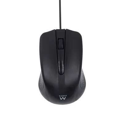 Ewent Ew3300 Ratón Óptico USB 1000 DPI Negro Ewent Ew3300 Ratón Óptico USB 1000 DPI Negro