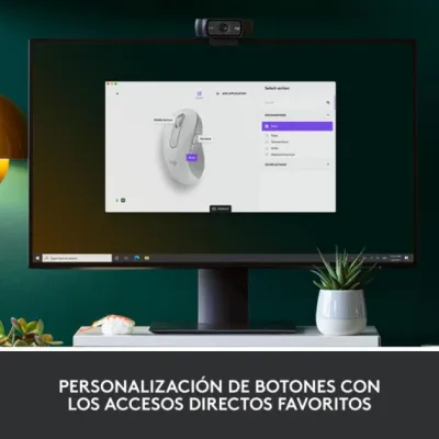 Logitech Signature M650 L Left Ratón Óptico Inalámbrico para