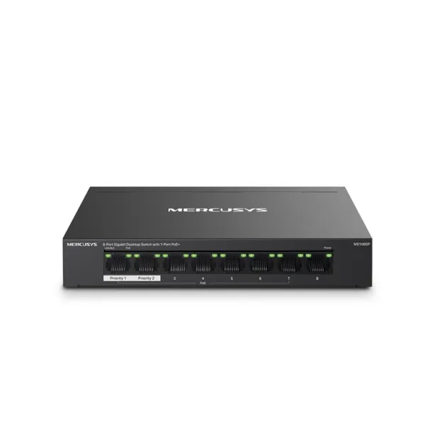 Mercusys MS108GP Switch Gigabit Ethernet 8 Puertos PoE