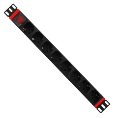 WP Regleta 19" 8 Tomas Schuko On/Off Switch Toma UPS