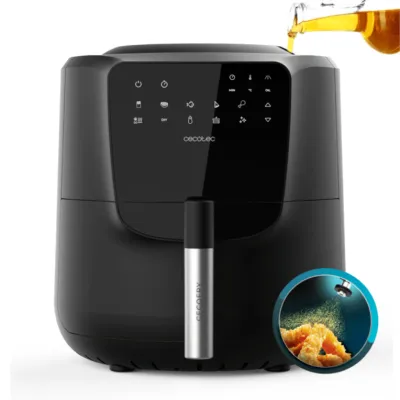 Cecotec Cecofry Rain Freidora sin Aceite 5.5L 1550W Negra