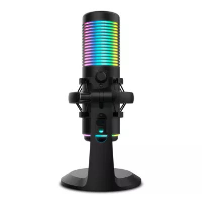 Krom Kaze Micrófono Condensador para Streaming RGB Negro Krom Kaze Micrófono Condensador para Streaming RGB Negro