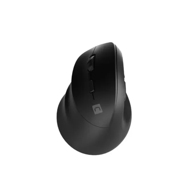 Natec Crake 2 Zurdo Ratón Vertical Inalámbrico 2400DPI Negro