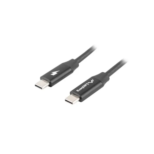 Lanberg CA-CMCM-40CU-0010-BK cable USB USB 2.0 1 m USB C Negro
