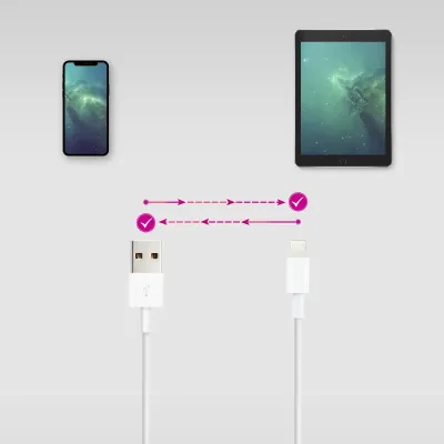Cable USB 2.0 Lightning Nanocable 10.10.0400/ USB Macho - Cable USB 2.0 Lightning Nanocable 10.10.0400/ USB Macho -