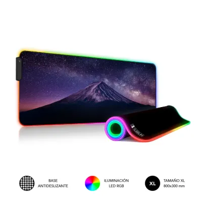 Subblim Montaña XL RGB Alfombrilla Gaming Extended