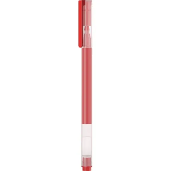 Bolígrafos de Tinta de Gel Xiaomi Mi High-Capacity Gel Pen/ 10 unidades/ Rojos