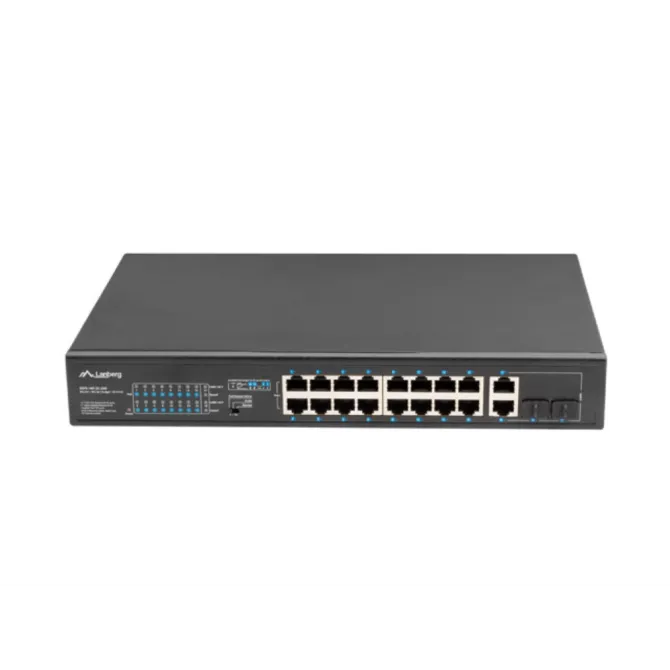 Lanberg RSFE-16P-2C-250 switch No administrado Gigabit Ethernet