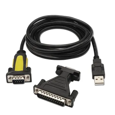 Nanocable Cable USB Tipo A Macho a Impresora Serie Macho 1.8m
