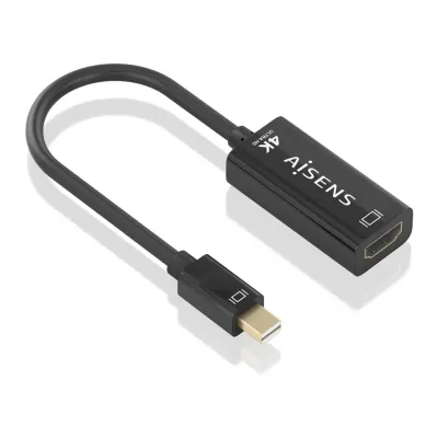 Cable Conversor Aisens A125-0904/ Mini DisplayPort Macho - HDMI Cable Conversor Aisens A125-0904/ Mini DisplayPort Macho - HDMI