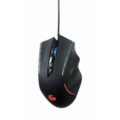 RATON GAMING GEMBIRD USB CON RETROILUMINACION RGB, 8 BOTONES RATON GAMING GEMBIRD USB CON RETROILUMINACION RGB, 8 BOTONES