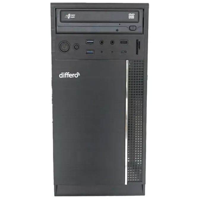 PC DIFFERO V15 I5 12400 16GB SSD 1TB NVME NO DVD HPA3 USB-C