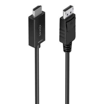 Cable Conversor Aisens A125-0893/ Displayport Macho - HDMI Cable Conversor Aisens A125-0893/ Displayport Macho - HDMI