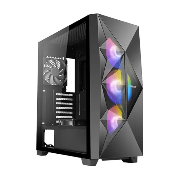 Antec DF800 Flux RGB ATX Cristal Templado USB 3.0 Negra