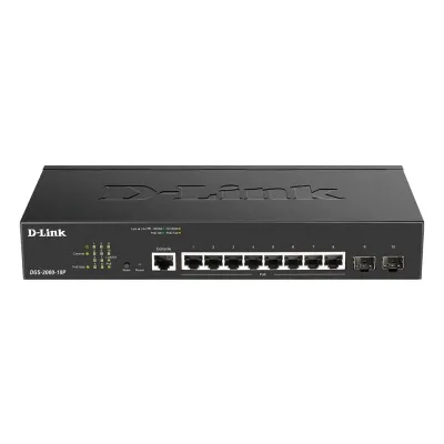 D-Link DGS-2000-10P Switch 8 Puertos Gigabit + 2 SFP D-Link DGS-2000-10P Switch 8 Puertos Gigabit + 2 SFP