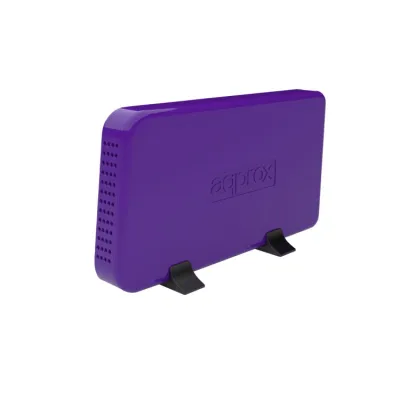 Caja Externa Usb 3.5" Sata Morado Approx Caja Externa Usb 3.5" Sata Morado Approx